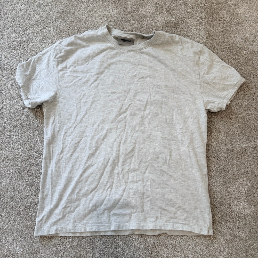 FOG Essentials Light Gray Short Sleeve Tee
